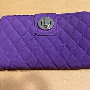 Vera Bradley Turnlock Wallet